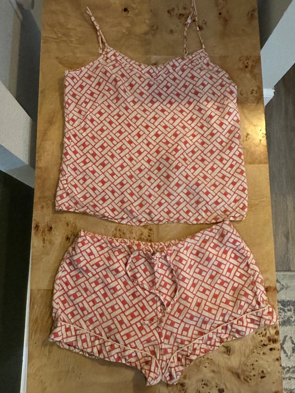 Mulberry Pure Silk Camisole & Shorts Set